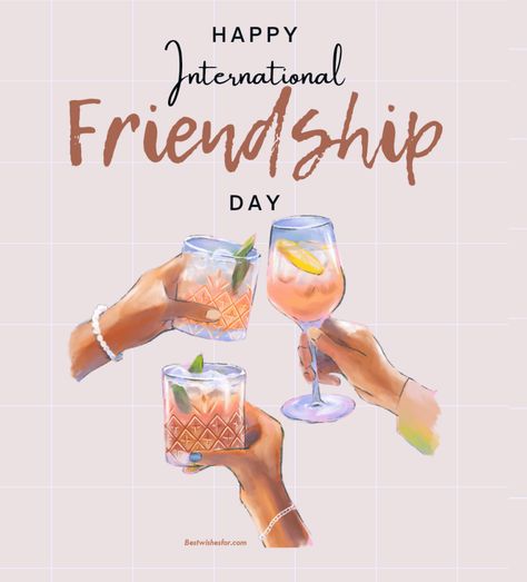 Happy International Friendship Day 2022 Greetings | Best Wishes International Best Friend Day, Friendship Day Photos, World Friendship Day, Friends Day Quotes, Friendship Day Greetings, Happy Friendship Day Images, National Friendship Day, Friendship Day Images, Friendship Day Wishes