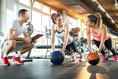 Make Small Group Training Work For Your Facility - Precor (US) Personal Trainer Certification, Becoming A Personal Trainer, Small Group Training, Total Workout, Fitness Facilities, Kayla Itsines, Fitness Instructor, Fitness Trainer, Personal Training