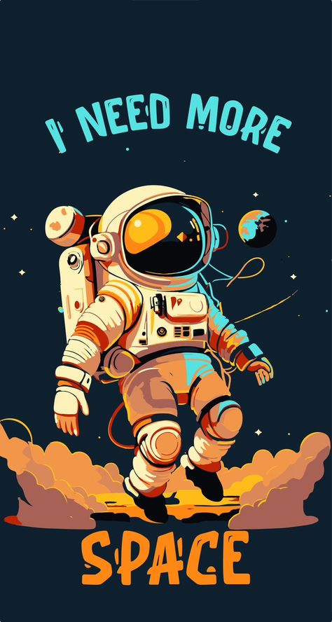 Diy Astronaut, Universe Illustration, Astronaut Wallpaper, Android Theme, Space Wallpaper, Tshirt Printing Design, Beautiful Art Pictures, Art Wallpaper Iphone, Music Wallpaper