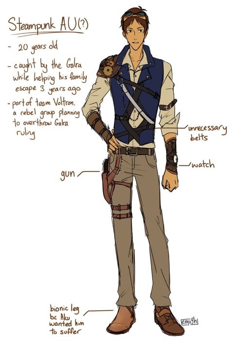 Steampunk Lance Lance Voltron, Lance Mcclain, Form Voltron, Voltron Ships, Voltron Fanart, Voltron Klance, Steampunk Clothing, Voltron Legendary Defender, Stardew Valley