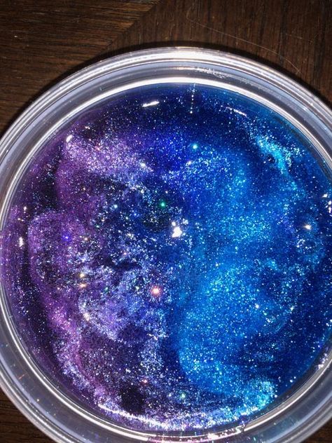 This 8oz Galaxy Clear Glitter Slime is just one of the custom, handmade pieces you'll find in our party favors shops. Purple Slime, Slime Aesthetic, Slime Galaxy, Pretty Slime, Rainbow Slime, Galaxy Slime, Slimy Slime, Playing With Slime, Slime Time