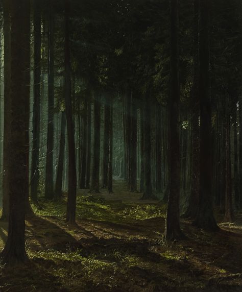 ArtStation - Light Rays in the Forest, Michael Handt Fantasy Forest Aesthetic, Forest Academia, Bg Aesthetic, Light Forest, Forest Aesthetic, Academia Outfits, Fantasy Forest, Light Rays, Aesthetic Dark