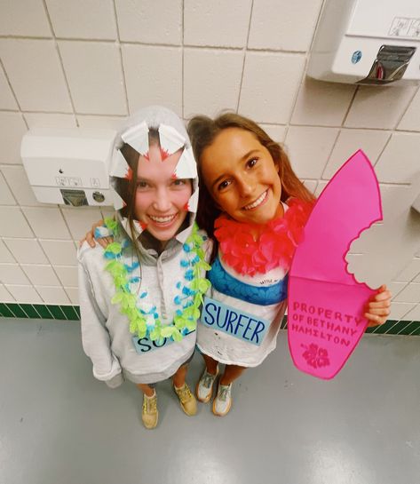 Surfer Girl Spirit Week, Hawaii Spirit Day Outfit, Surfer Spirit Week, Surfer Day Spirit Week Outfits, Bikers Vs Surfers Outfits, Surfs Up Costume, Aussie Icons Costume Ideas, Surfer Spirit Day Outfit, Bikers Vs Surfers Outfits Spirit Week