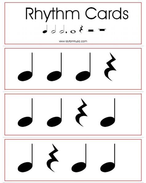 Rhythm Flashcards - Just used these with my children's choir last week, they were energized to have their own "star" moments playing out the different rhythms with different instruments and their voices! Rhythm Worksheets, Music Printables, Music Education Games, Kindergarten Music, Homeschool Music, Elementary Music Education, Music Rhythm, Music Lesson Plans, Preschool Music