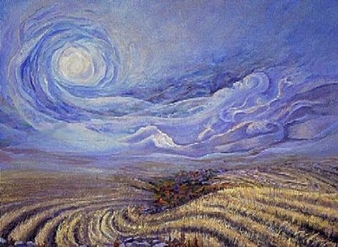 Van Gogh - Vento: I love this particular Van Gogh...look at that sky, the swirls, the colour in contrast to the golden field below... Giordano Bruno, Artist Van Gogh, Art Amour, Galleria D'arte, Peter Gabriel, Arte Van Gogh, Van Gogh Museum, Soyut Sanat Tabloları, Art Van