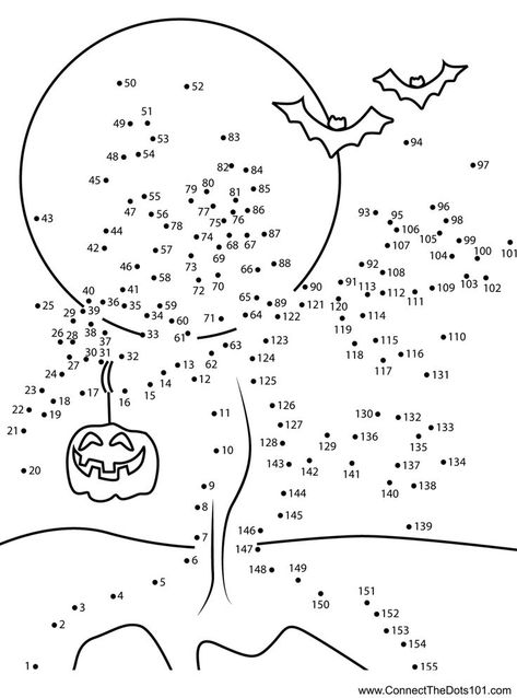 Halloween Connect The Dots, Halloween Activity Sheets, Dot To Dot Printables, Halloween Lesson, Halloween Worksheets, Dot Worksheets, Dot To Dot, Kids Art Class, Afterschool Activities