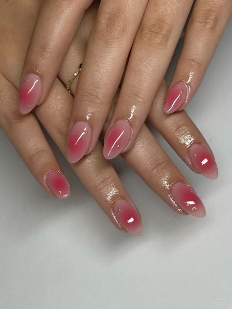 airbrush nails Summer acrylic nails - Zicxa Photos Nude Airbrush Nails, Nail Ideas Airbrush, Nude Aura Nails, Air Brushed Nails, Nails With Strass, Airbrushed Nails, Strass Nails, Nail Art Rose, Nails Airbrush