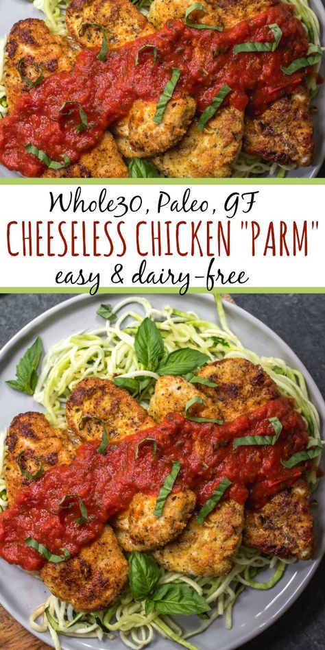 Easy Whole 30, Whole 30 Chicken, Whole 30 Chicken Recipes, Arbonne Recipes, Whole30 Chicken, Whole30 Dinner Recipes, Whole 30 Meal Plan, Whole30 Dinners, Chicken Parm