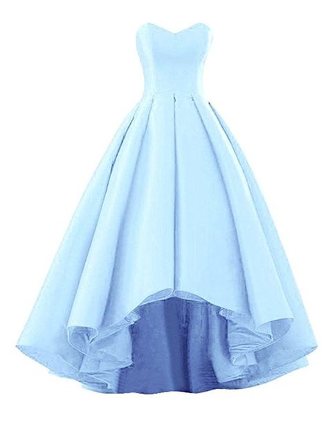 High Low Prom Dress, Cinderella Dress, Cinderella Dresses, Gown Prom, Grad Dresses, Prom Dresses Ball Gown, Ball Gown Dresses, Fashion Illustrations, Gorgeous Gowns