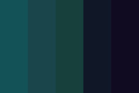 Siren Colour Palette, Dark Sea Color Palette, Deep Ocean Bathroom, Dark Ocean Color Palette, Deep Colour Palette, Dark Blue And Green Color Palette, Sea Pallette, Deep Ocean Color Palette, Deep Sea Decor