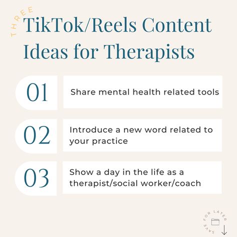 Psychology Reel Ideas, Therapist Content Ideas, Psychology Content Ideas, Therapist Social Media Content, Content Ideas For Mental Health, Therapy Content Ideas, Therapist Instagram Ideas, Therapist Ideas, Ideas For Reels