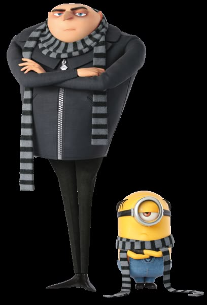 Gru And Lucy, Gru And Minions, Minion Humour, Minion Characters, Happy Birthday Minions, Minion Costumes, Invader Zim Characters, Minion Banana, Despicable Me 3