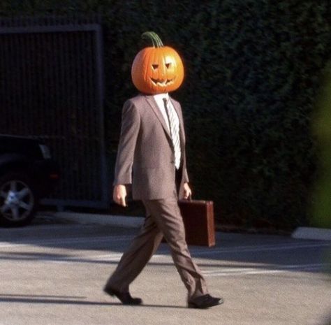 Dwight Schrute, Pumpkin Head, The Office, Tumblr, Halloween