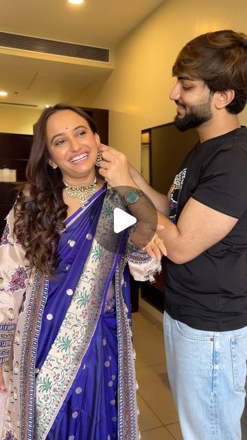 1.2M views · 67K likes | Divyesh Talaviya on Instagram Saree With Jacket, Saree Jacket Designs, Saree Jackets, Drape Saree, Blouse Work Designs, Saree Styles, Jacket Design, Saree Blouse, Jacket Style