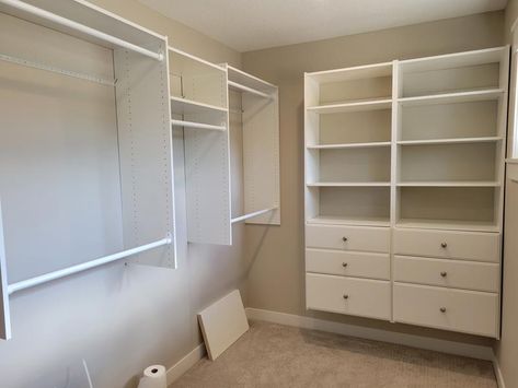 Easy Track Closet System, Closetmaid Closet System, Lowes Closet System, Home Depot Closet System, Home Depot Closet, White Wood Closet, Easy Track Closet, Wood Closet Systems, Wood Closet