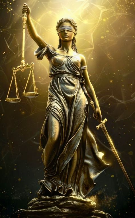 Law Of Justice, Lady Justice Drawing, Lawyer Art Wallpaper, Lady Justice Art, Justice Spell, Justice Goddess, Themis Goddess, Justice Lady, Lady Of Justice