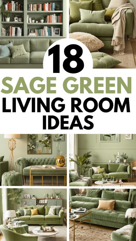 18 Sage Green Living Room – The Crafty Hacks