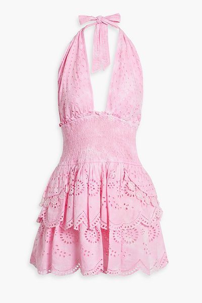 Women's LoveShackFancy Sale | Up to 70% Off | THE OUTNET Halterneck Mini Dress, Preppy Dresses, Looks Party, Cute Preppy Outfits, Grad Dresses, Simple Trendy Outfits, Dolce E Gabbana, Cute Summer Outfits, Preppy Outfits