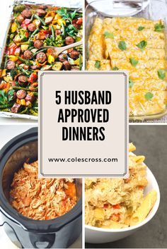 Five easy husband approved dinners Husband Approved Dinners, Healthy Reciepes, Diet Rules, Family Tips, Bodybuilding Nutrition, Easy Meal Ideas, Foodie Food, Cooking Dinner, Parenting Tips