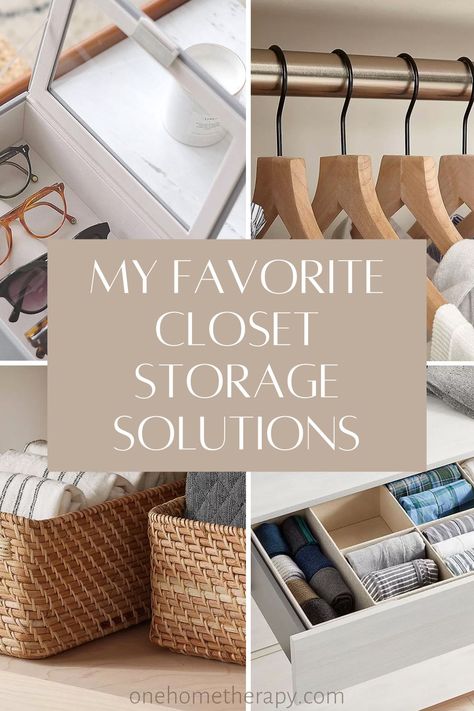 Minimalist Closet Organization, Closet Storage Solutions, Closet Storage Organization, Closet Organization Bins, Master Closet Organization, Closet Storage Bins, Closet Organizer With Drawers, Storage Solutions Closet, Clear Storage Bins