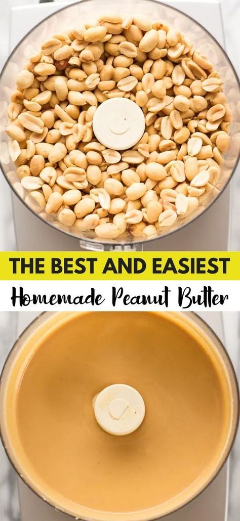 Peanut Butter At Home, I Lost 100 Pounds, Butter At Home, Homemade Pantry, Homemade Condiments, Lost 100 Pounds, Healthy Food Facts, Homemade Peanut Butter, Homemade Butter