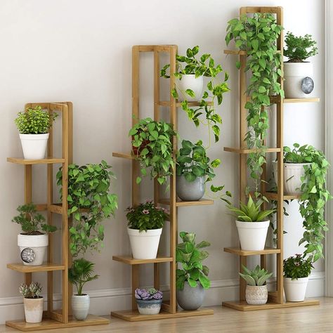 10 Amazing Indoor Plant Stands - Paisley + Sparrow Indoor Plant Stand Ideas, Plant Stand Ideas, Indoor Plant Stand, Plant Display Ideas, Stand Ideas, Support Plante, Wood Plant Stand, Diy Plant Stand, Best Indoor Plants