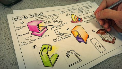 Example design work for GCSE  Product Design students. Graphic Design Project Ideas, Design Project Ideas, Graphic Design Activities, Drawing Room Interior Design, Technology Projects, Industrial Design Sketch, Work Design, Graphic Design Projects, Creative Posters