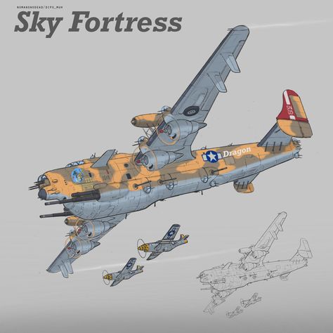 ArtStation - Flying things compilation Dieselpunk Vehicles, Military Drawings, Starship Design, Military Artwork, Airplane Art, Airplane Design, Ww2 Planes, Aircraft Art, Concept Ships