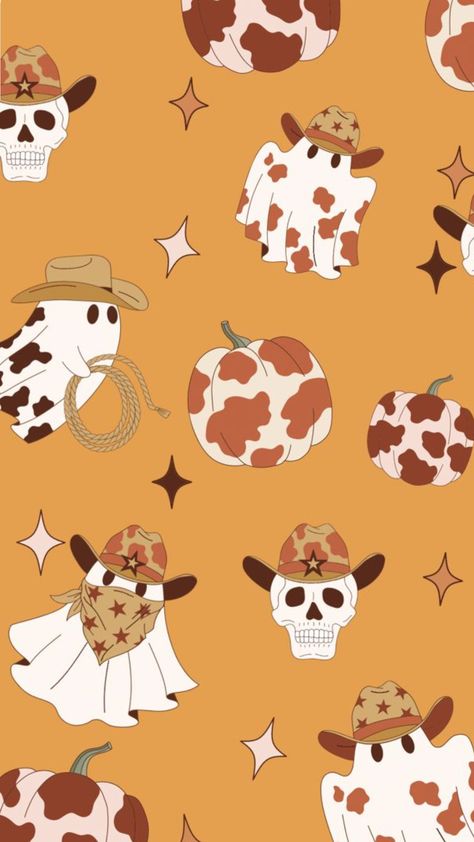 Helloween Wallpaper, Cow Wallpaper, Iphone Wallpaper Preppy, Cute Images For Wallpaper, Halloween Wallpaper Iphone Backgrounds, Cow Print Wallpaper, Cute Home Screen Wallpaper, Halloween Wallpaper Backgrounds, Halloween Wallpaper Cute