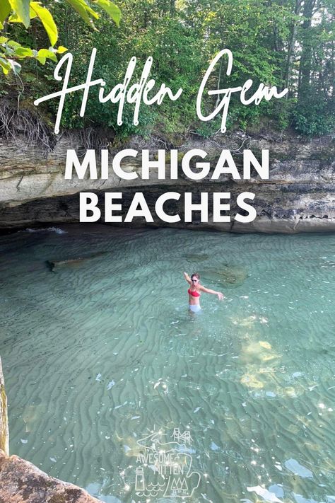 Best Great Lakes Beaches, Platte River Michigan, Crystal River Michigan, Best Beaches In Michigan, Presque Isle State Park Michigan, Silver Beach Michigan, Michigan Vacation Destinations, Wilderness State Park Michigan, Oval Beach Michigan