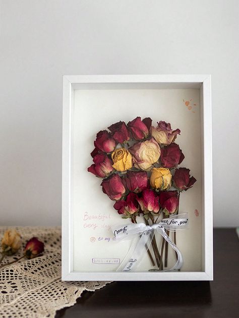 Dried Flower Frame, Diy 3d Hollow Wooden Specimen Frame, Model Display Stand Picture FrameI discovered amazing products on SHEIN.com, come check them out! Dry Flower In Frame, Flowers In A Frame, Dry Flower Frame, Dried Flower Frame, Dried Flowers Crafts, Pressed Flowers Frame, Dried Flowers Diy, Flower Picture Frames, Model Display