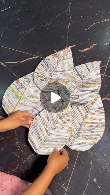 Deep jyoti bora on Instagram: "Reusing old newspaper #reels #insta #diy #newspapercraft #craft" Newspaper Weaving Tutorial, Collage Art With Newspaper, Newspaper Art Diy Creative, Old Newspaper Crafts, Newspaper Crafts For Kids, News Paper Crafts, Newspaper Art Diy, Newspaper Art And Craft, Life Imitates Art