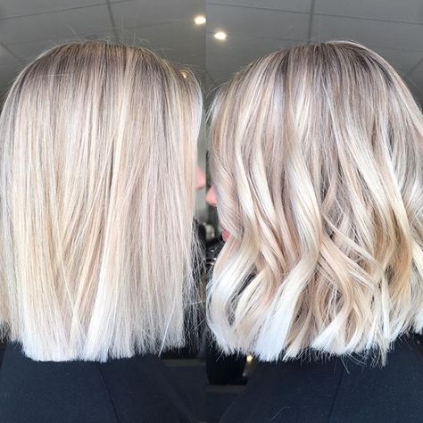 Choppy Blonde Hair, Creamy Blonde Bob, Icy Blonde Short Hair, Blonde Collar Bone Length Hair, Ice Blonde Bob, Short Light Blonde Hair, Platinový Blond, Blonde Lob Hair, Hair Wishlist