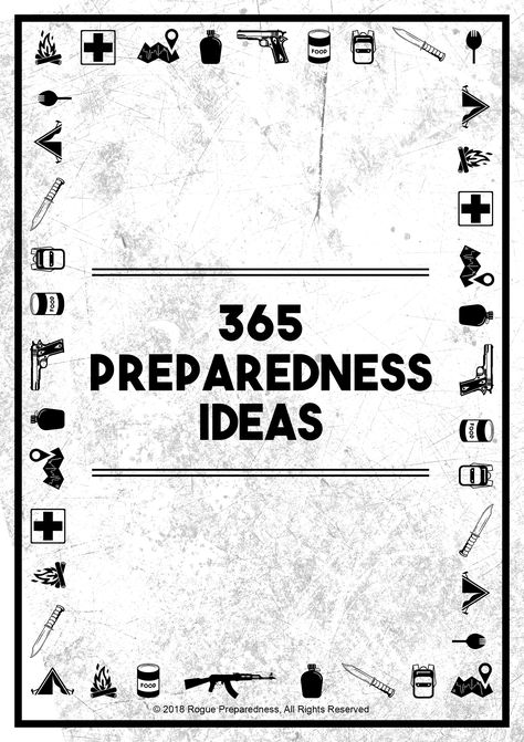 Download this FREE list of 365 prepper, survival and bushcraft ideas to get you better prepared for emergencies and disasters.  #prepper #preppers #survival #emergency #shtf Free Survival Books, Free Survival Printables, Free Survival Pdf, Survival Binder Free Printables, Prepper List Free Printable, Printable Survival Guide, Survival Printables, Prepper Notebook, Prepper Ideas Survival Gear