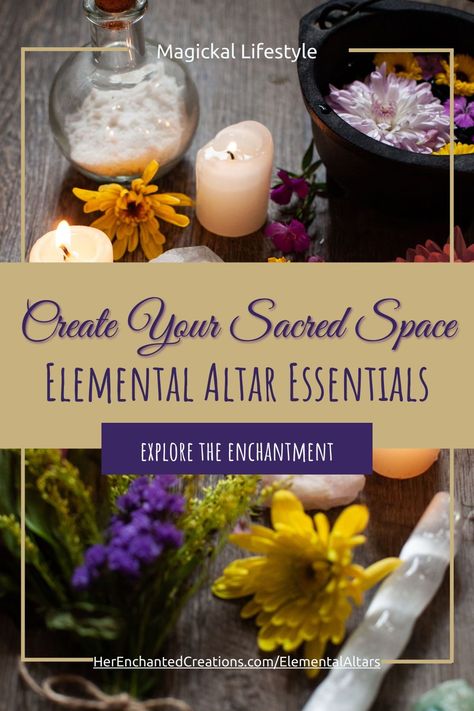 Discover the magic of balancing Earth, Air, Fire, Water, and Spirit in your home. Our blog guides you through the enchanting process of creating an elemental altar, perfect for enhancing your spiritual journey. Air Representation Altar, Elemental Altar Ideas, Creating An Altar, Elements Altar, Water Altar, Elemental Altar, Altar Essentials, Spiritual Altar Ideas, Earth Altar