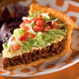 Taco Stroganoff, Crescent Roll Taco Bake, بطاطس مهروسة, Taco Pie, Meat Pie, Good Eat, Think Food, Delicious Pies, Beef Dishes