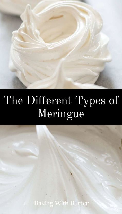 Yummy Meringue - tangy and sweet, a classic pie topping. Merengue Pie Topping, Mirange Topping, No Fail Meringue For Pies, Microwave Meringue Recipes, Meringue Topping For Pies, Meringue Frosting Recipe Easy, Chewy Meringue Recipe, Merigune Recipe, Meringue For Pies Recipe