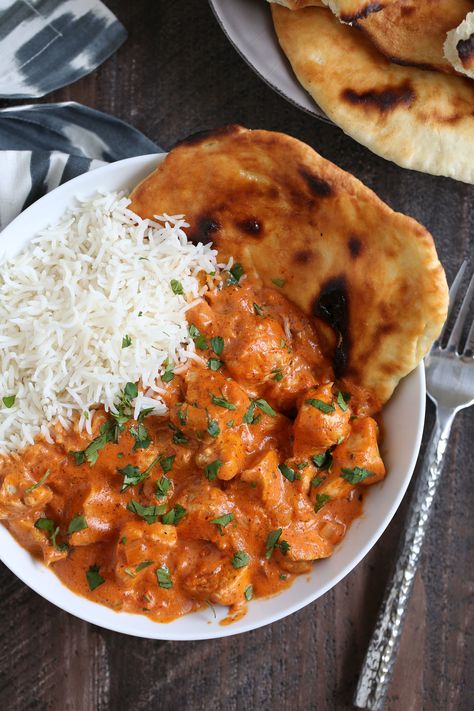 Makhani Recipe, Murgh Makhani, Indian Meals, Indian Butter Chicken, Butter Chicken Recipe, Chicken Dish, Naan Bread, Chicken Tikka, Indian Cooking