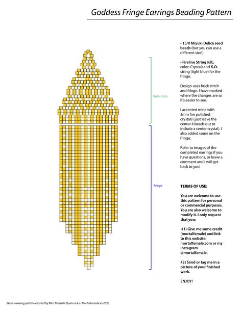 Fringe Tutorial, Fringe Earrings Diy, Seed Bead Patterns Free, Seed Bead Jewelry Patterns, Beaded Earrings Tutorials, Beaded Earrings Diy, Beading Patterns Free, Brick Stitch Earrings, Brick Stitch Pattern