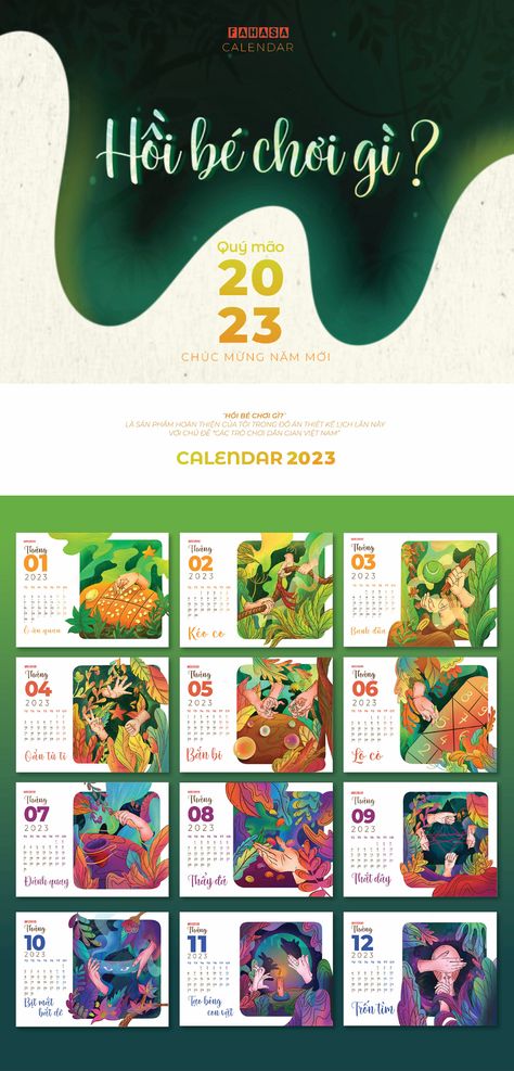 Calendar Illustration Ideas, Digital Art Calendar, Creative Calendar Design Layout, Cute Calendar Design, Calendar Layout Design, Calendar Illustration Design, Calender 2024 Designs, Calendar Cover Design, Calendar Design Ideas Creative