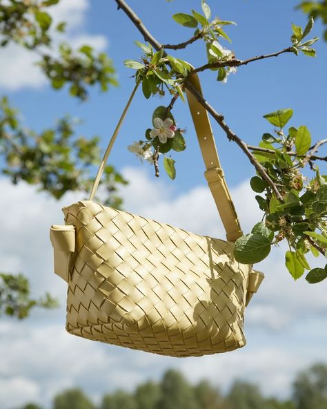 BOTTEGA VENETA HANDBAG STILL LIFE CREATIVE DIRECTION BY CHRIS HOBBS FOR MATCHESFASHION Outdoor Bag Photography, Handbag Still Life, Cos Bags, Shooting Bags, Shooting Studio, Bottega Veneta Handbag, Photography Bags, Candles Photography, Spring Outdoor