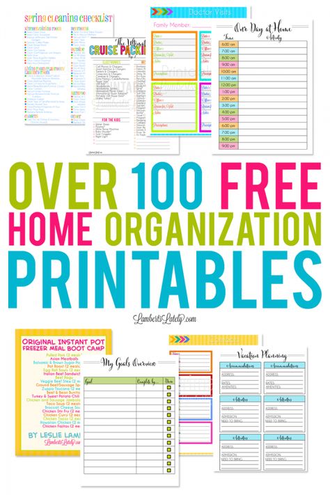 free_home_organization_printables Family Binder Free Printables, Home Organization Printables, Life Binder Printables, Life Organization Printables, Binder Printables Free, Home Organization Binders, Cleaning Checklists, Emergency Binder, Free Printables Organization