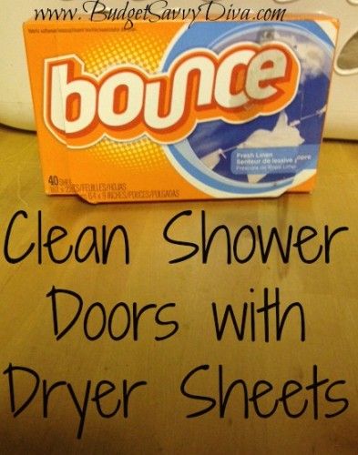 Holy sh*t! Tried this today and totally works.  Clean Shower Door with Dryer Sheets Clean Shower Door, Cleaning Shower Doors, Clean Baseboards, Shower Door Cleaner, Wrapping Paper Organization, Clean Shower Doors, Clean Shower, Dryer Sheet, Fabric Softener Sheets