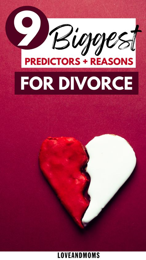 Reasons for Divorce⎢Reasons to Get Divorced ⎜Divorce Reasons⎢Top Reasons for Divorce⎜Most Common Reasons for Divorce⎢Relationship Advice⎢Top Reasons for Divorce→9 Biggest Predictors + Reasons for Divorce #marriage #divorce #marriedtalk Divorce Letter, Dating A Divorced Man, Marriage Life Quotes, I Want A Divorce, Reasons For Divorce, Marriage Quotes Funny, Divorce For Women, Magnesium Benefits, Reasons To Be Happy