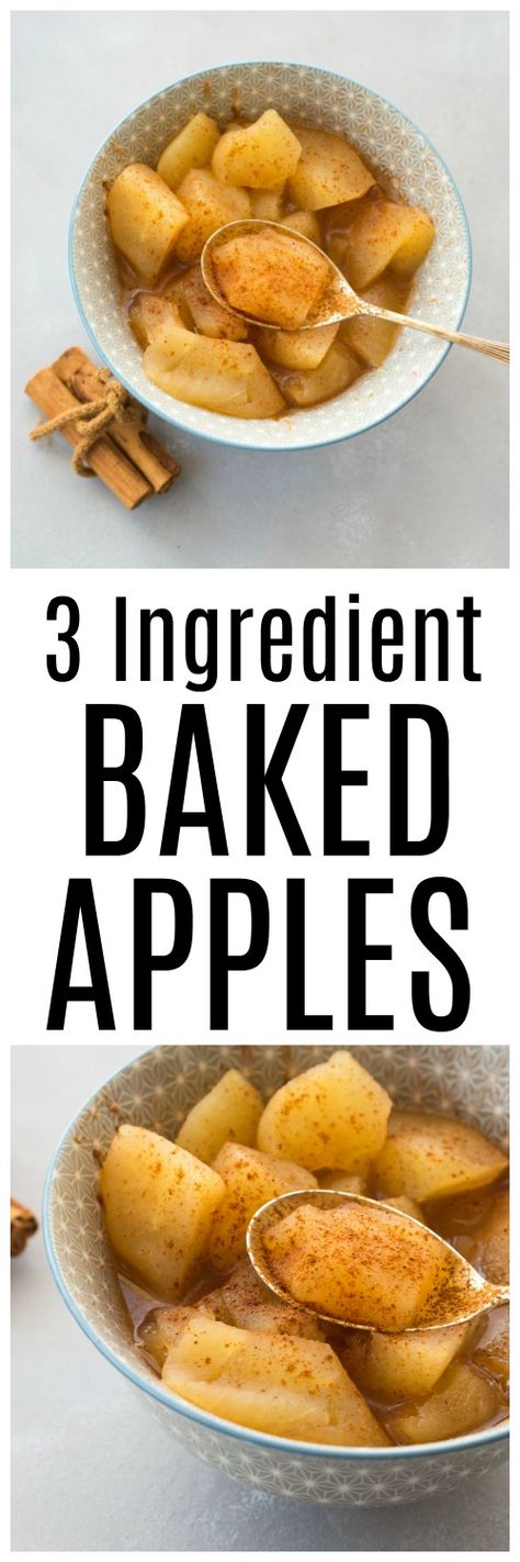 3 Ingredient Baked Apples on Tone-and-Tighten.com Microwave Fried Apples, Cinnamon Apples In Microwave, Baked Apples Healthy Microwave, Microwave Baked Apple For One, Baked Apple Microwave Recipe, Easy Apple Desserts Microwave, Apple Cobbler For One, Microwave Apple Recipes, Baked Apple Microwave