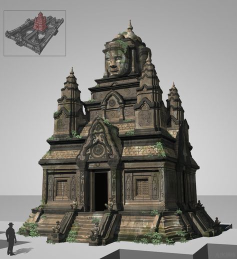 Mesoamerican Architecture, Aztec Temple, Maya Modeling, Khmer Empire, Russian Architecture, Ancient Technology, Temple Architecture, Architecture Building Design, Level Design