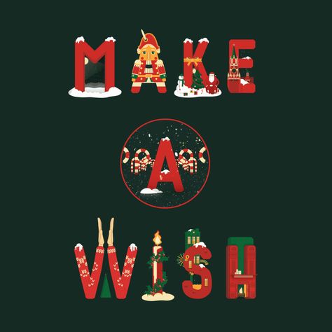 9Letters — «Make a wish» • project files include on Behance Merry Christmas Animation, Cosmetics Advertising, Christmas Ad, A Happy New Year, Cave Paintings, Title Design, Simple Illustration, Christmas Gift Box, Creative Ads