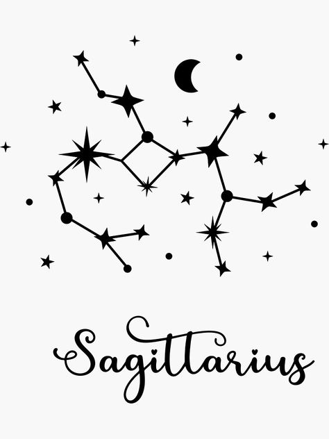 Sagittarius Design Art, Sagittarius Star Constellation, Sagittarius Constellation Tattoo, Parallel Reality, Geometric Arrow Tattoo, Sagittarius Symbol, Sagittarius Star, Memorial Tattoo Designs, Sagittarius Art