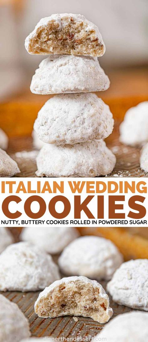 Holiday Cookies Thanksgiving, Cookies Thanksgiving, Wedding Cookies Recipe, Italian Wedding Cookies, Chocolate Chip Shortbread Cookies, Italian Christmas Cookies, Italian Cookie Recipes, Toffee Cookies, Holiday Cookie Exchange