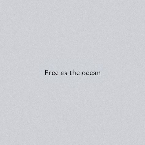 Summer Quotes, Short Quotes, Free As The Ocean, Summer Captions, Motiverende Quotes, Aesthetic Words, Instagram Quotes, Juno, Pretty Words